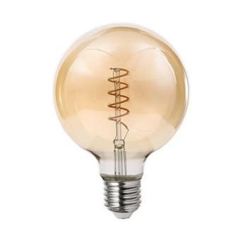 LED Filamentlamp E27-G95 4 Watt 2200K