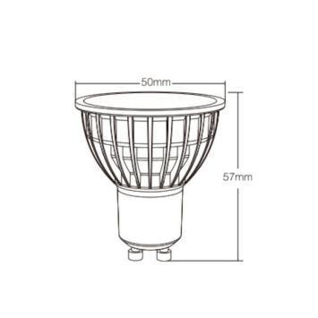 LED E27-G95 Lamp met koperdraad - 1,2 Watt - 2500K