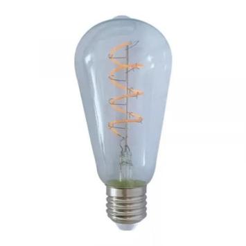 E27 Led Curved Filamentlamp 4 Watt - 2200K