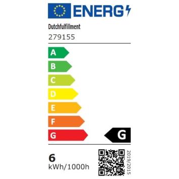 LED Inbouwspot Varda RVS Slimfit 5 Watt - Dim2Warm - IP44