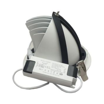Kantelbare LED Downlight 30 Watt - COB - 3000Lm - Ø200x155mm - 30°