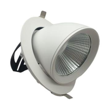 Kantelbare LED Downlight 30 Watt - COB - 3000Lm - Ø200x155mm - 30°