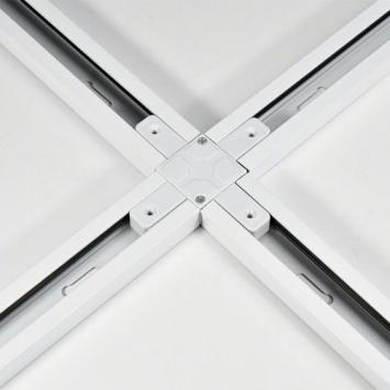X-connector voor witte spanningsrail - 1-fase 