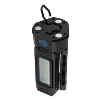 LED Werklamp Triohead WL7000R - 3 x 22 Watt - 7000 Lm - Draadloos & Inklapbaar