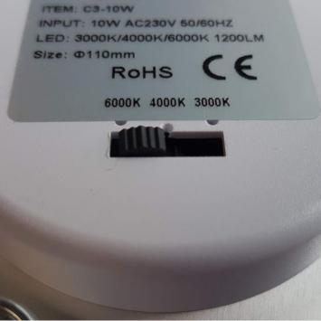 LED Magneetmodule 10 Watt - CCT - 110 mm