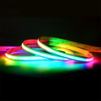 COB Ledstrip 24 Volt RGB CCT 5 meter