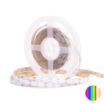 COB Ledstrip 24 Volt RGB + CCT - 5 meter - 16W/m - IP65