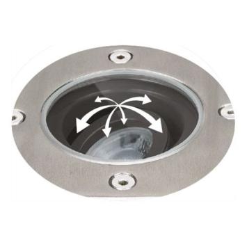 LED Grondspot Rond - Model Berg - Vervangbare GU10 Ledspot - Dimbaar