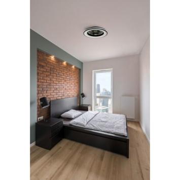 Plafondventilator met ledlamp - Plave - CCT - 48 Watt - Ø485mm