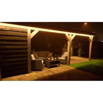 COB Ledstrip 230 Volt - Warm Wit 2700K - Per 10 cm inkortbaar - Dimbaar - IP65