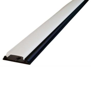 Buigbaar Aluminium Profiel Wit voor 230V Ledstrip 10 cm - Arc 12 - 20x3,3mm - 1 meter