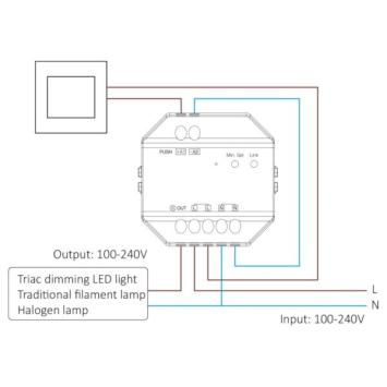 MiBoxer Wifi Dimmodule 300W - Slimme dimmer met spraak- en appbediening