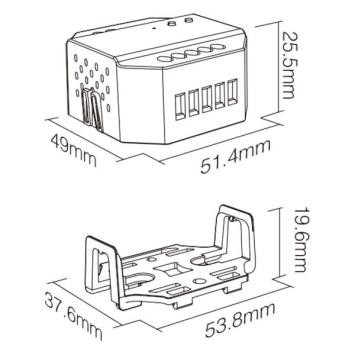 MiBoxer Wifi Dimmodule 300W - Slimme dimmer met spraak- en appbediening