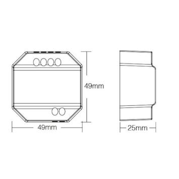 MiBoxer Smart Switch module 230V - WiFi-2.4G - WL-SW1