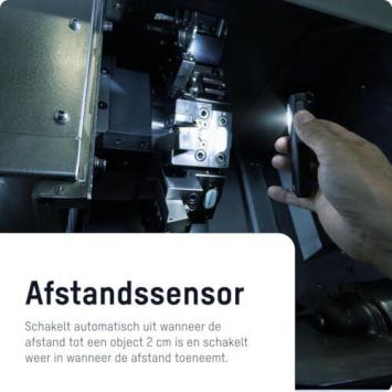 Ansmann Werklamp WL1200RS - COB-LED met afstandssensor - 1200 Lm