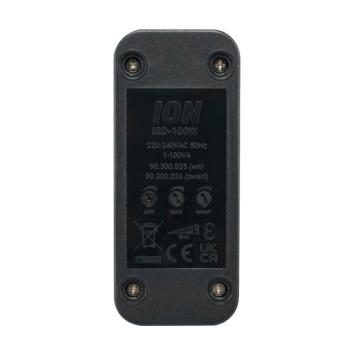 LED Snoerdimmer Zwart - Traploos dimmen - 0,3-75W - 230V