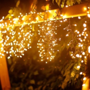 LED Lichtsnoer 10 meter - 7W - 500 leds - warm wit - IP44